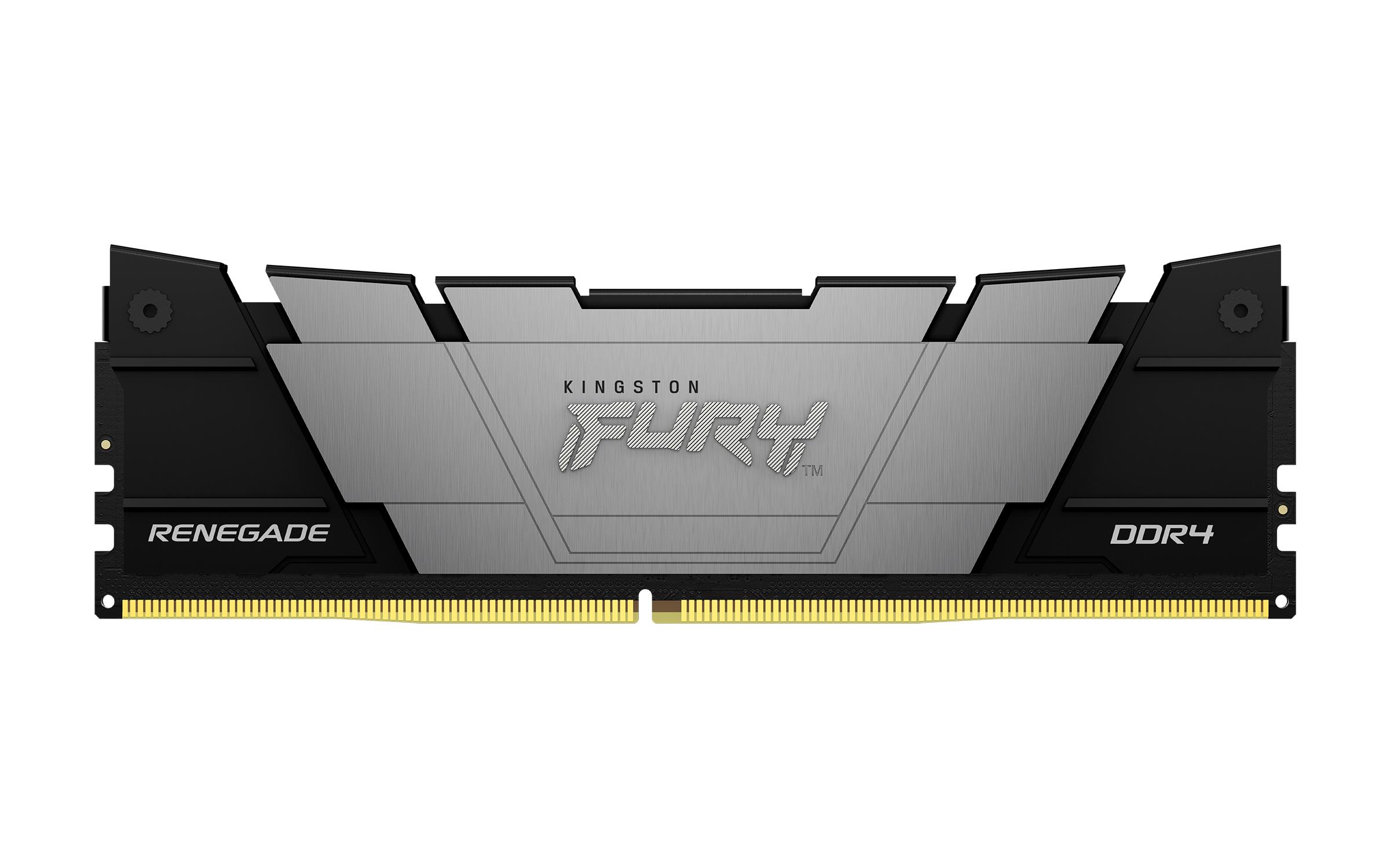 Памет Kingston FURY Renegade Black 16GB (2x8GB) DDR4 3200MHz CL16 - KF432C16RB2K2/16