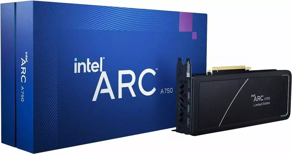 Видео карта Intel ARC A750 Limited Edition 8GB - IN21P02J00BA