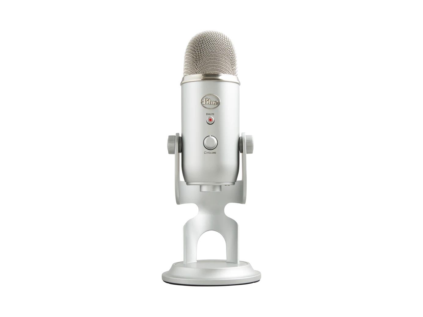 Настолен микрофон Logitech Blue YETI - Silver - 988-000103