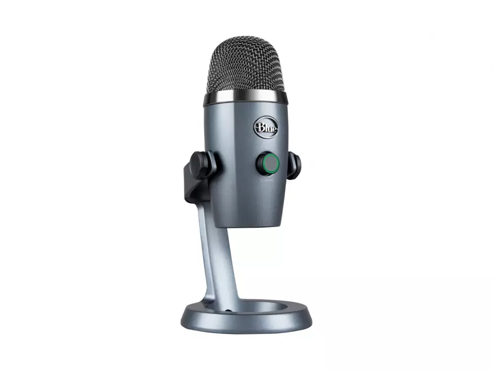 Настолен микрофон Logitech Blue YETI Nano - Shadow Grey - 988-000088