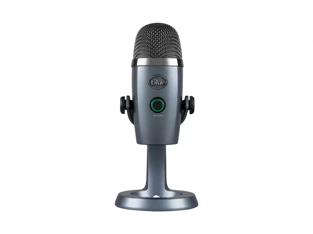 Настолен микрофон Logitech Blue YETI Nano - Shadow Grey - 988-000088