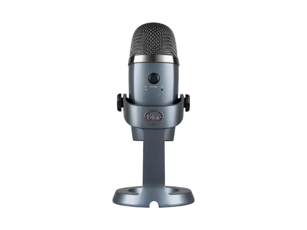 Настолен микрофон Logitech Blue YETI Nano - Shadow Grey - 988-000088