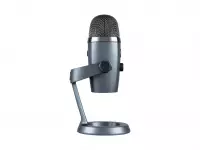 Настолен микрофон Logitech Blue YETI Nano - Shadow Grey - 988-000088