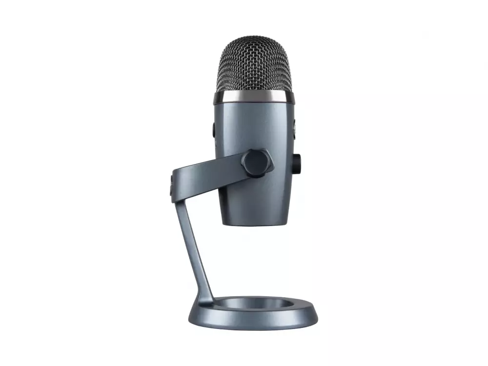 Настолен микрофон Logitech Blue YETI Nano - Shadow Grey - 988-000088