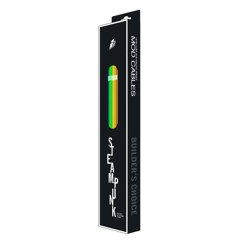 Комплект удължителни кабели 1stPlayer RB-001 Cable Kit Rainbow - ATX24P, EPS, PCI-e 