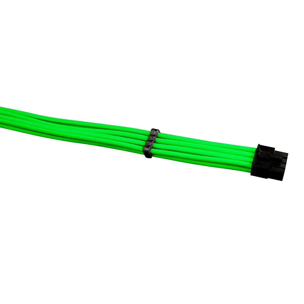 Комплект удължителни кабели 1stPlayer NGE-001 Cable Kit Neon/Green - ATX24P, EPS, PCI-e 