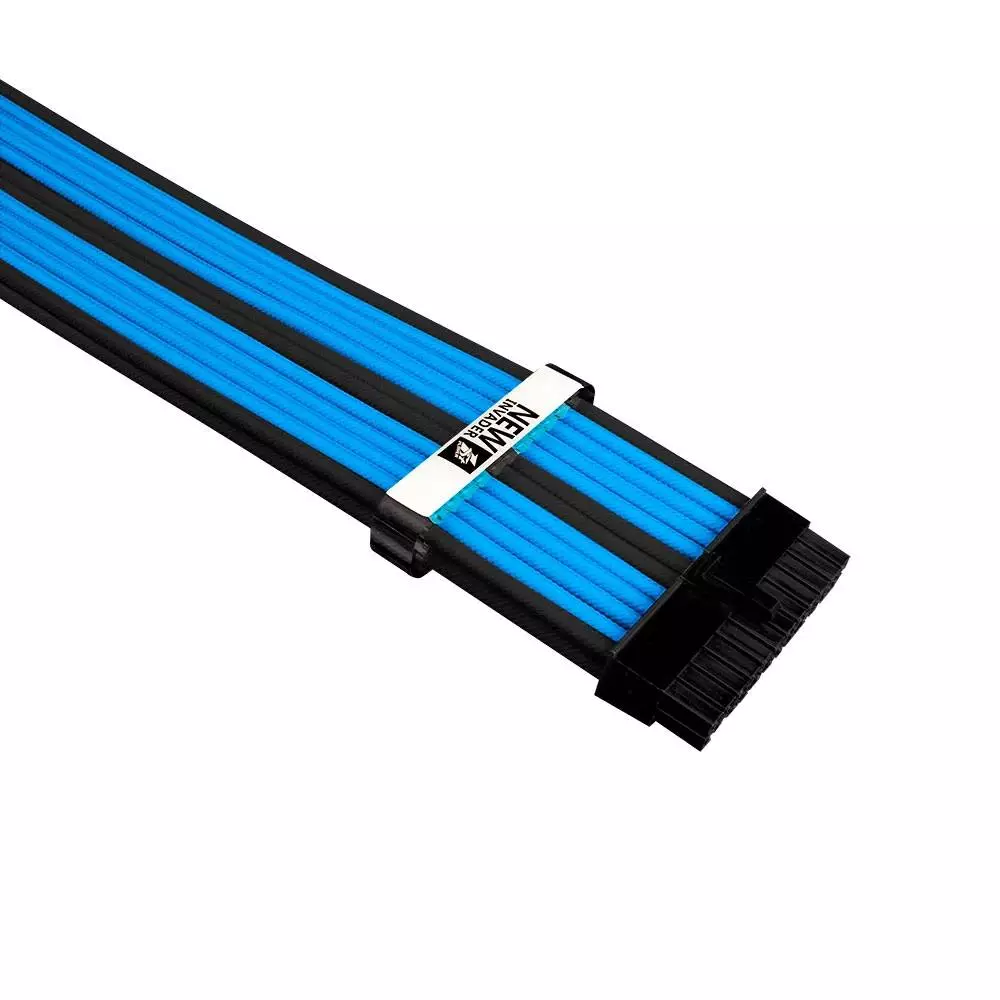 Σύνολο καλωδίων επέκτασης 1stPlayer BBL-001 Cable Kit Black/Blue - ATX24P, EPS, PCI-e