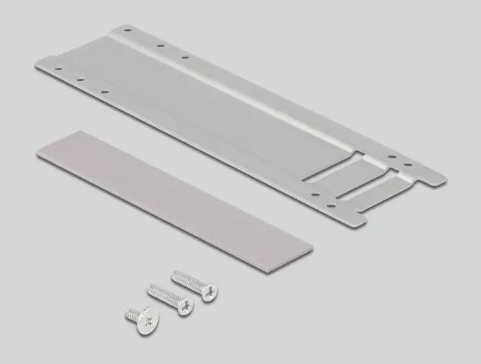 Подвижна стойка Delock PCI Express Card за 1 x M.2 NMVe SSD, Нисък профил