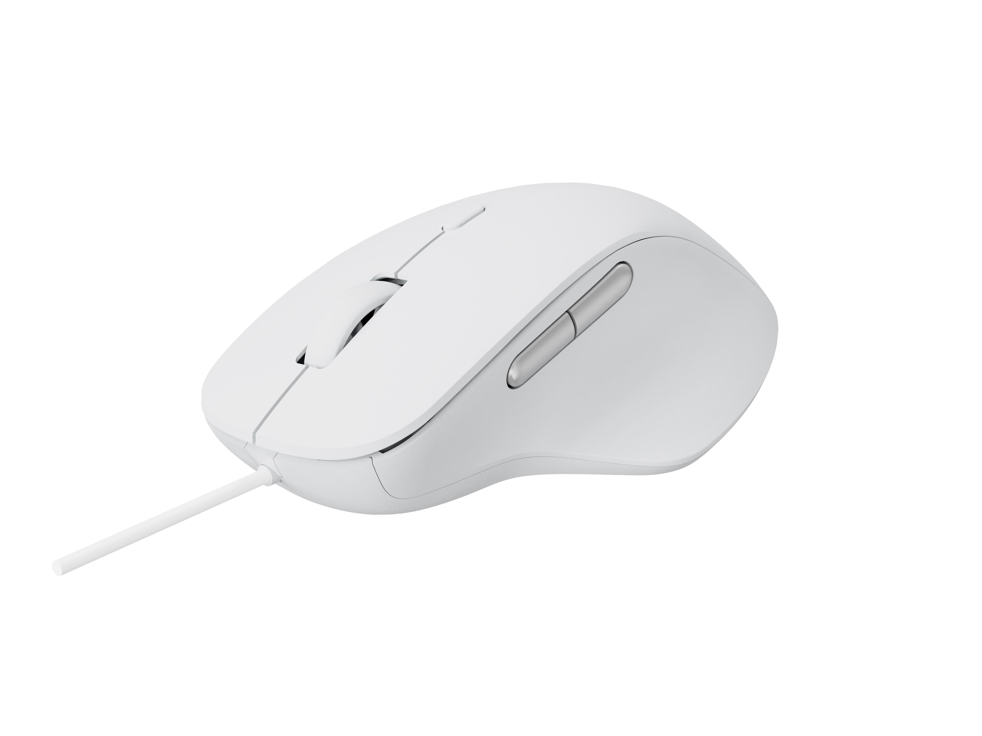 Мишка RAPOO N500 Silent, Безшумна, Бяла