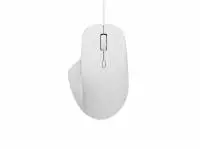 Мишка RAPOO N500 Silent, Безшумна, Бяла