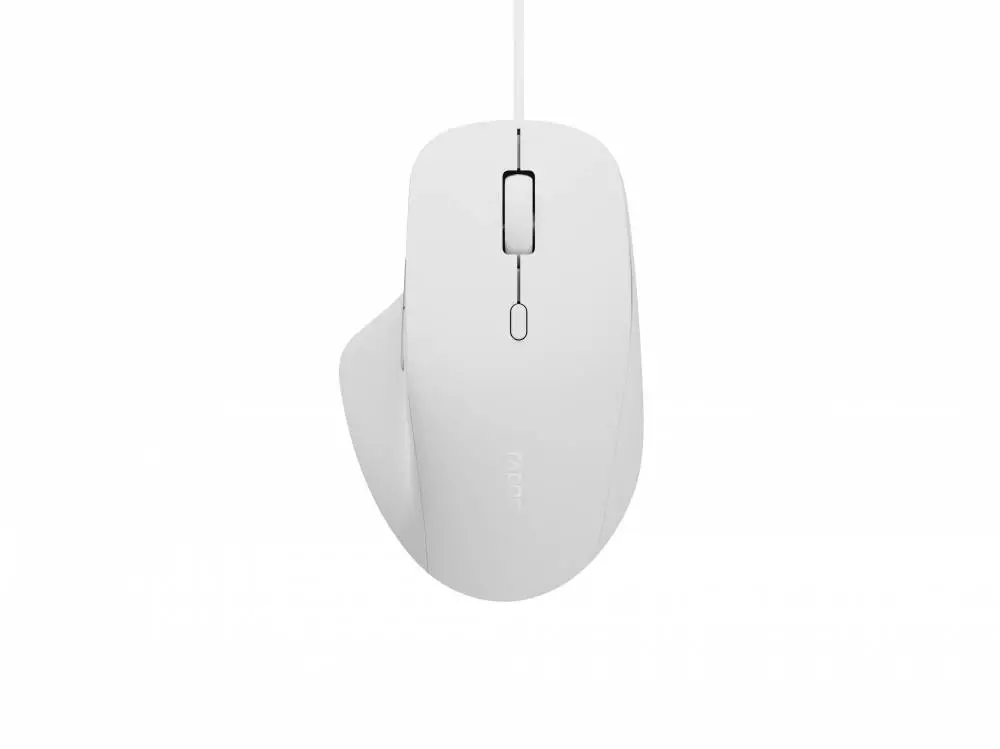 Мишка RAPOO N500 Silent, Безшумна, Бяла