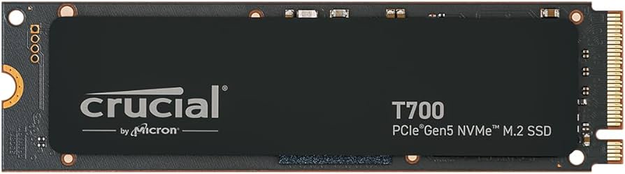 Диск SSD Crucial T700 2TB M.2 2280 NVMe 2.0 PCIe Gen5 heatsink - CT2000T700SSD3