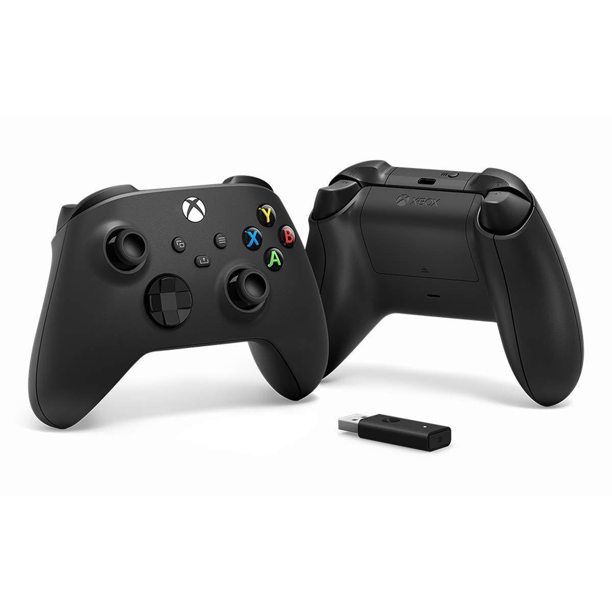 Геймърски безжичен контролер Microsoft Xbox V2 + Адаптер за PC 