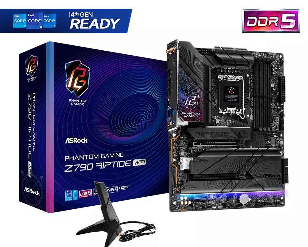 Дънна платка Asrock Z790 PG Riptide WiFi LGA1700 DDR5