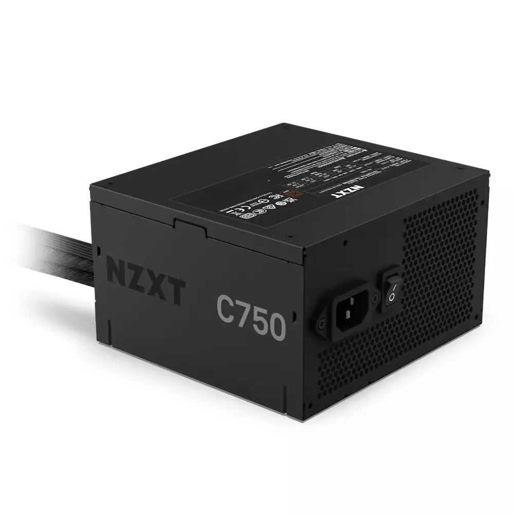Захранване NZXT C750, 750W 80 Plus Bronze, Non-Modular