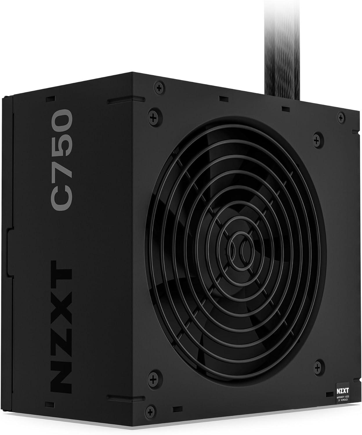 Захранване NZXT C750, 750W 80 Plus Bronze, Non-Modular