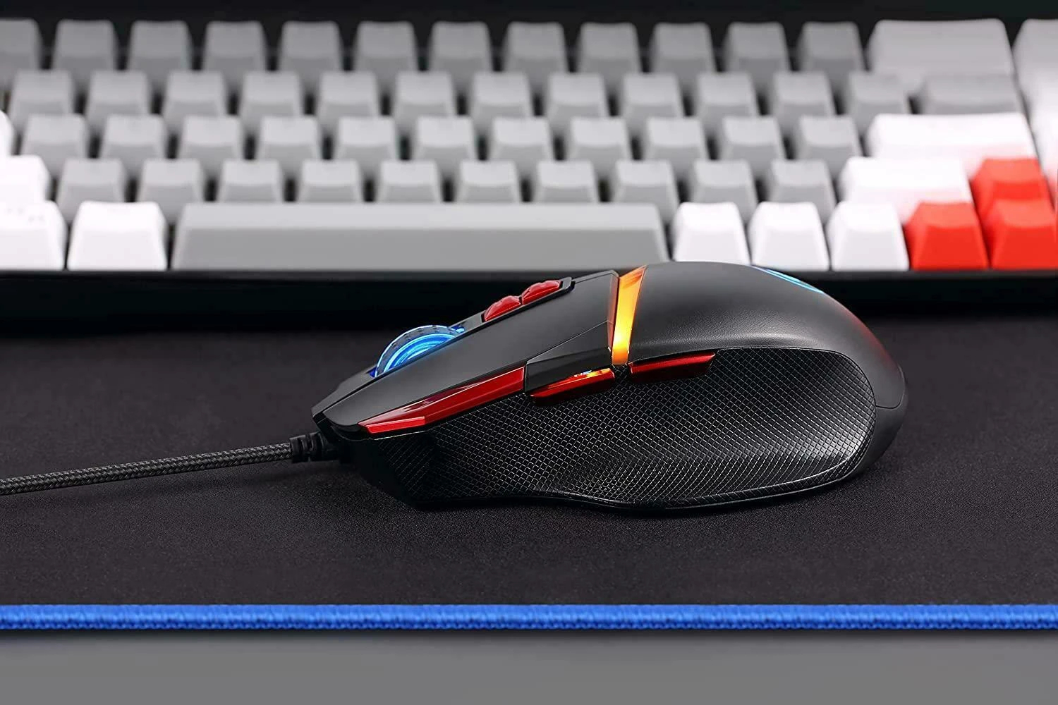 Геймърска мишка Marvo  G944 RGB - 12000dpi, programmable, 1000Hz