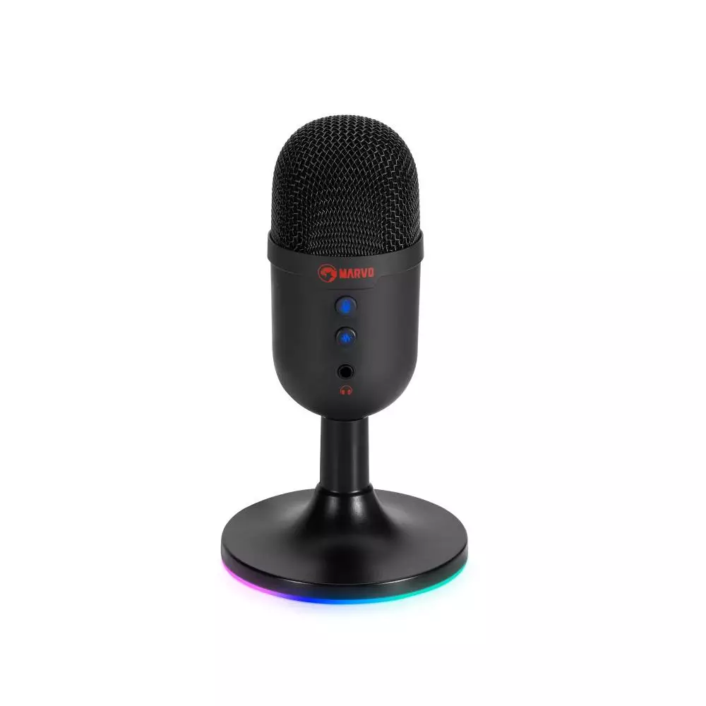 Геймерський мікрофон Marvo MIC-06 Black - USB, RGB