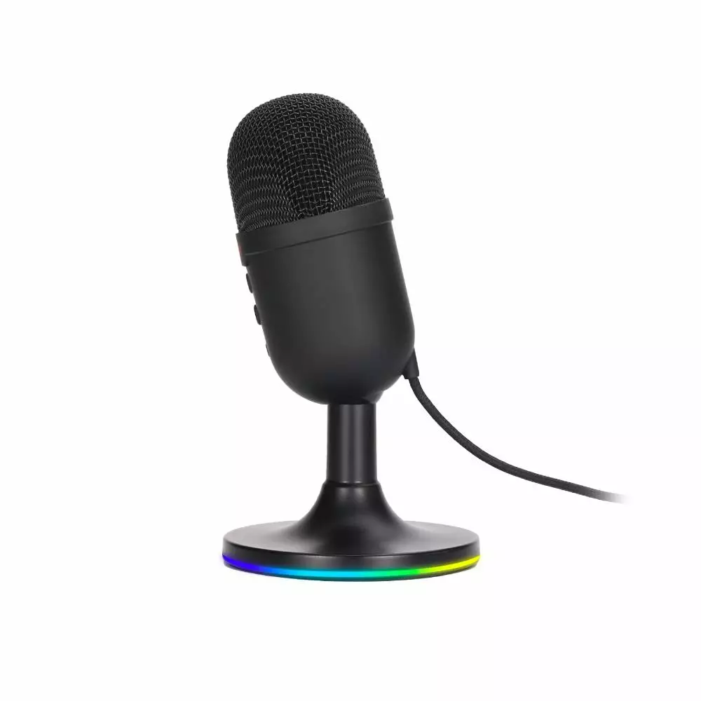 Геймърски микрофон Marvo MIC-06 Black - USB, RGB