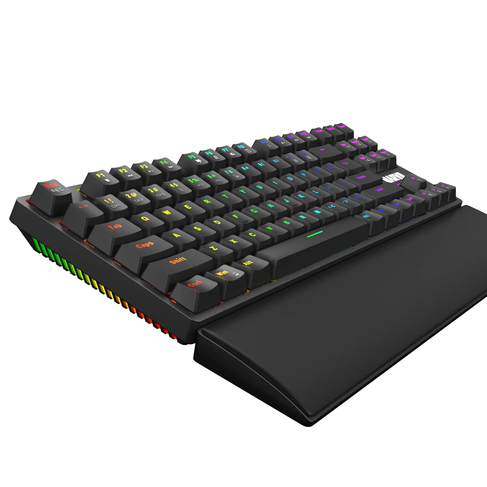 Геймръска клавиатура Marvo KG947 - Blue switches, TKL, Wristpad