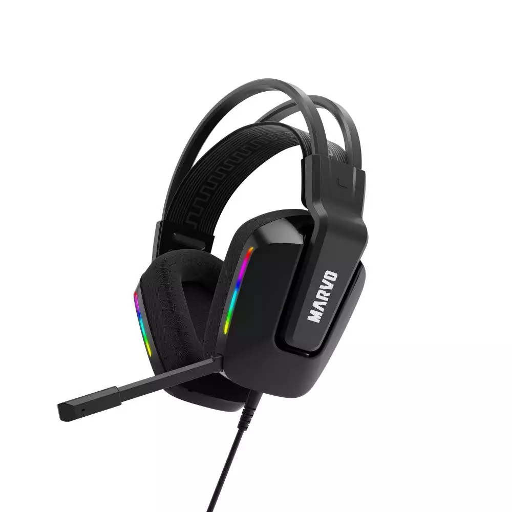 Геймърски слушалки Marvo H8619 - RGB