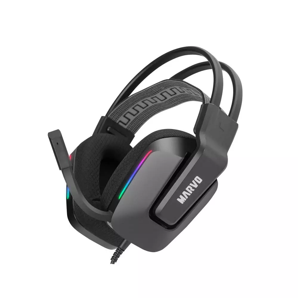 Геймърски слушалки Marvo H8619 - RGB