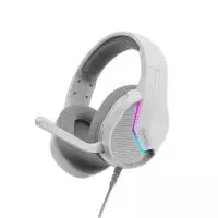 Геймърски слушалки Marvo H8618 White - 50mm, USB, RGB