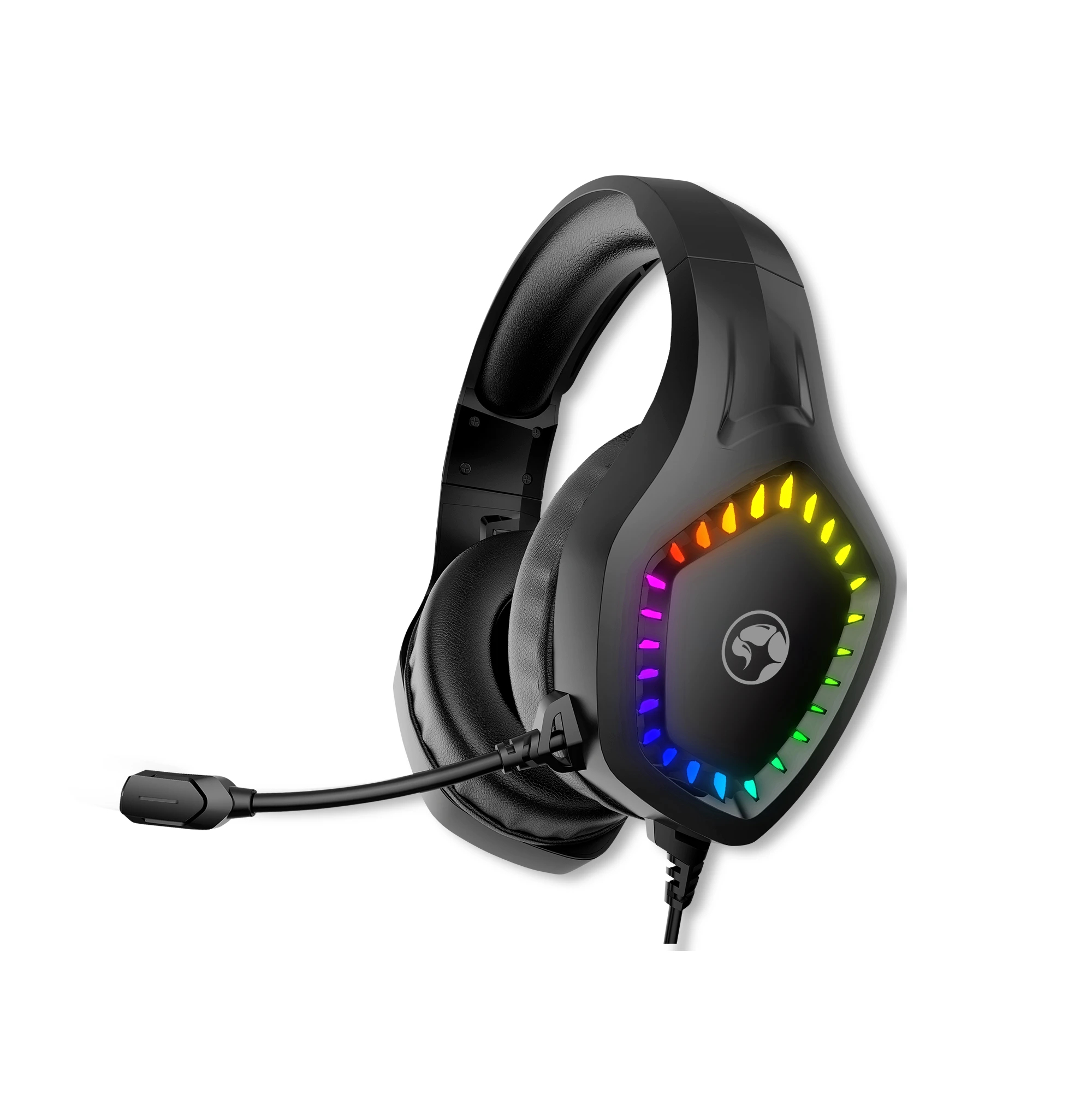Геймръски слушалки Marvo H8360 - 50mm, RGB