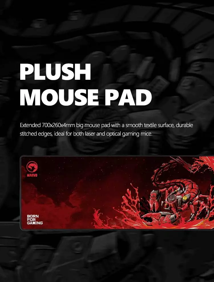 Геймърски комплект Marvo CM372 3-in-1 - Mechanical Keyboard, Mouse, Mousepad