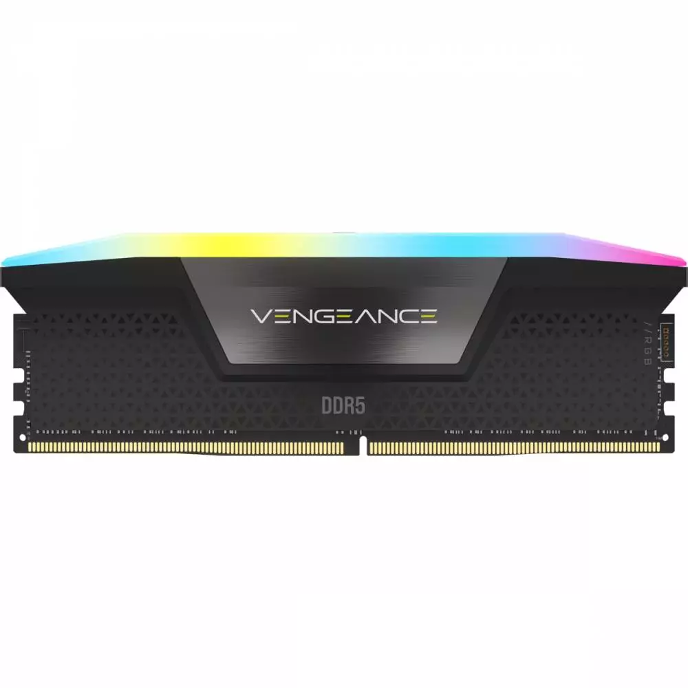 Памет Corsair Vengeance RGB 32GB (2x16GB) DDR5 5600MHz CL40 XMP - CMH32GX5M2B5600C40K