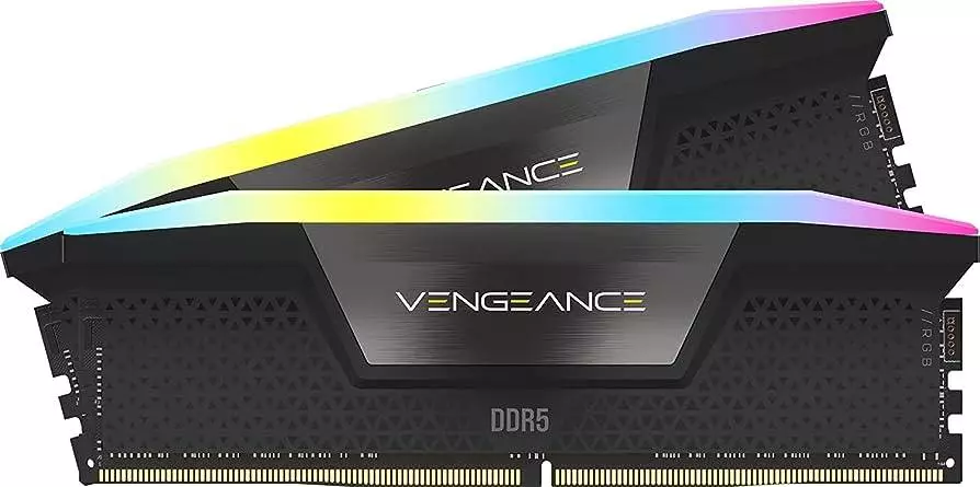 Памет Corsair Vengeance RGB 32GB (2x16GB) DDR5 5600MHz CL40 XMP - CMH32GX5M2B5600C40K