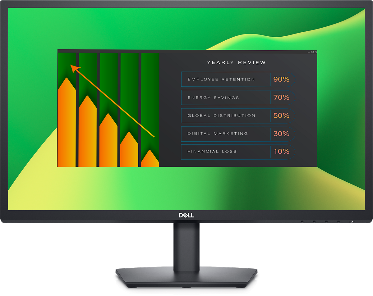 Монитор Dell E2423HN 24" VA, FHD 1920x1080, 5 ms, 60 Hz, VGA, HDMI