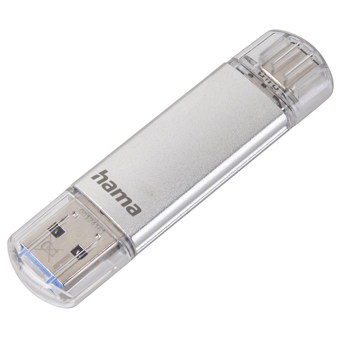 HAMA Флаш памет "C-Laeta" Тип USB-C 256 GB USB 3.1/USB 3.0, 70Mb/s