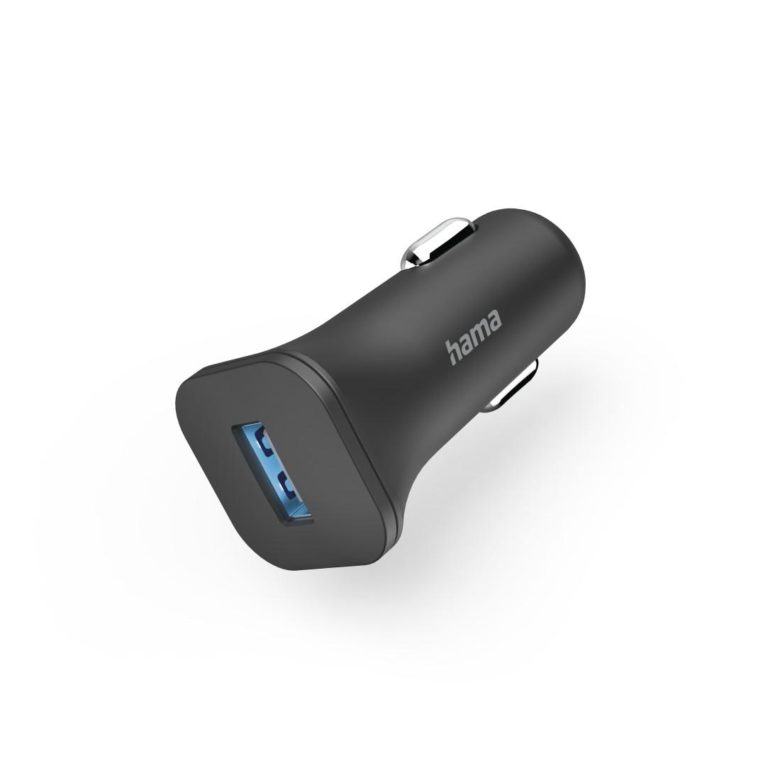 HAMA Chargeur de voiture / camion-12V-24V/USB -5V/1.2A
