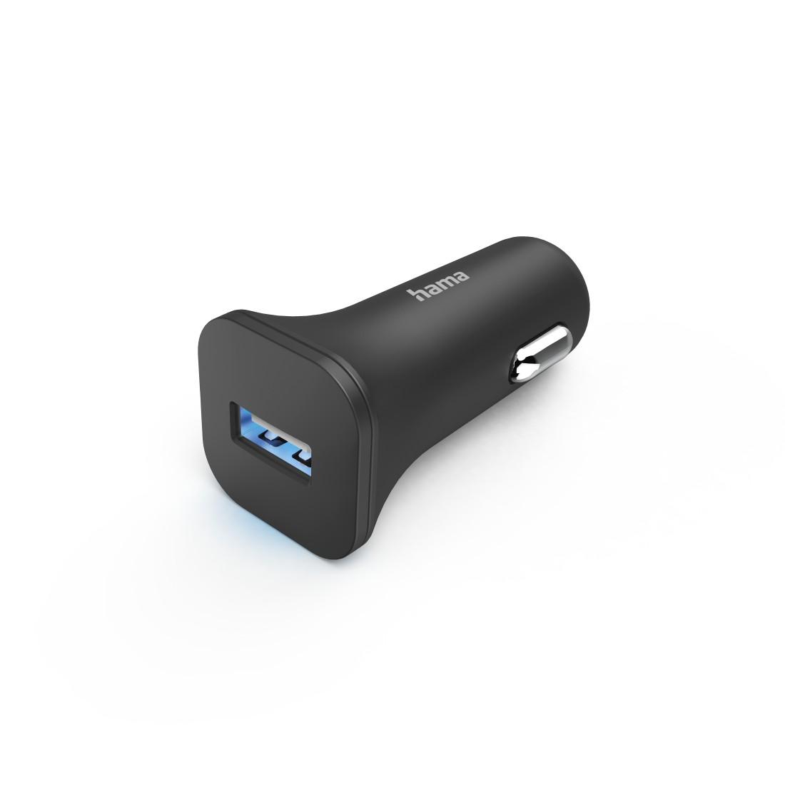 HAMA Chargeur de voiture / camion-12V-24V/USB -5V/1.2A
