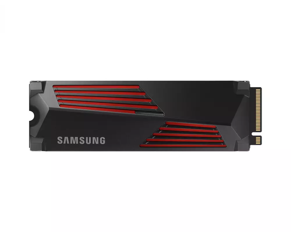 Диск SSD SAMSUNG 990 PRO с Heatsink 1TB M.2 Type 2280 NVMe PCIe Gen4x4 - MZ-V9P1T0GW