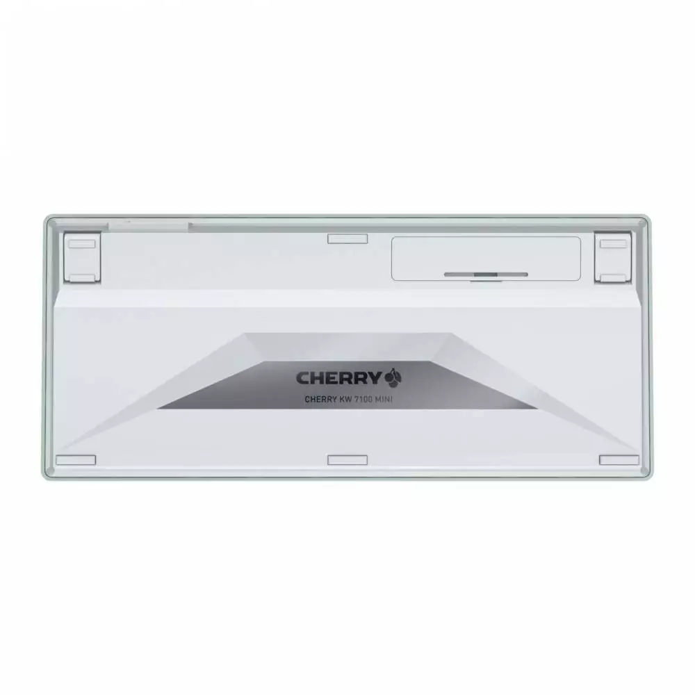 Безжична клавиатура CHERRY KW 7100 MINI BT, Bluetooth, Бледозелена