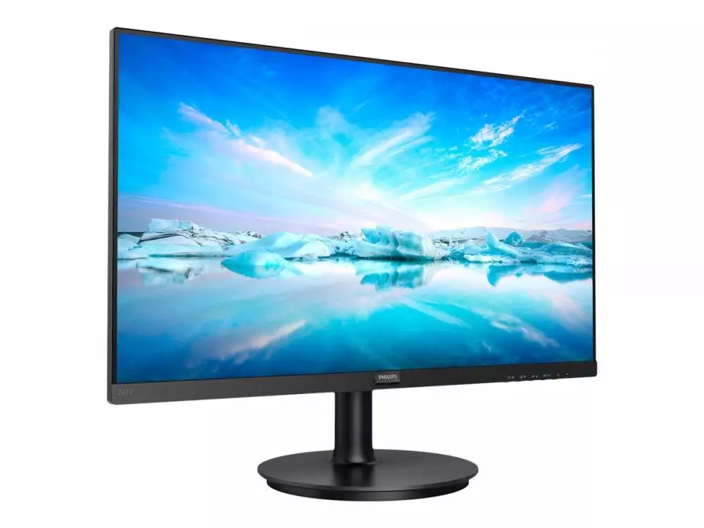 Монитор PHILIPS 221V8A/00, 21.5", VA, FHD 1920x1080, 75Hz, 4ms, VGA, HDMI