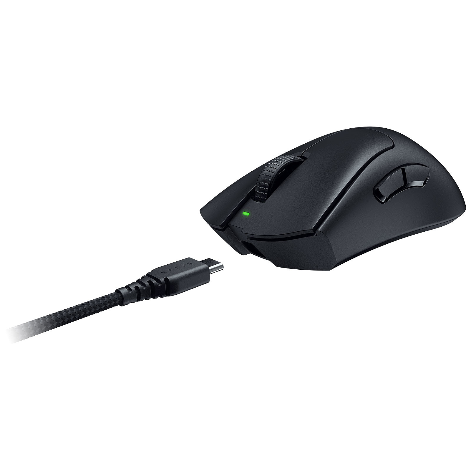 Геймърска мишка Razer DeathAdder V3 Pro Black Wireless Gaming Mouse ...