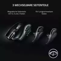 Геймърска мишка Razer Naga V2 Pro Wireless Gaming Mouse Focus Pro 30K - RZ01-04400100-R3G1