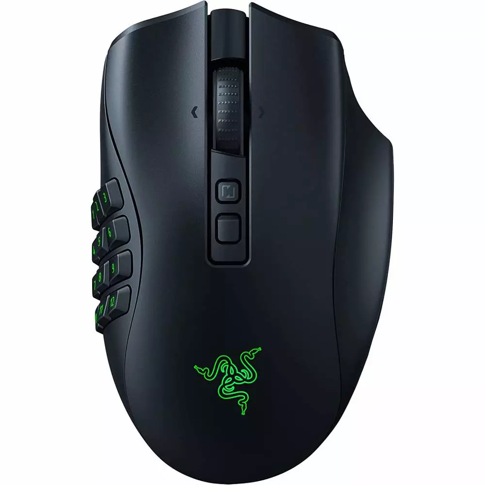 Геймърска мишка Razer Naga V2 Pro Wireless Gaming Mouse Focus Pro 30K - RZ01-04400100-R3G1