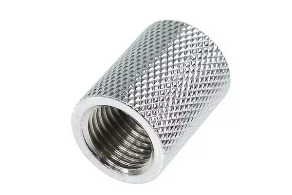 Raccordo Alphacool, Filettatura interna G1/4 AG - G1/4 AG, Cromo