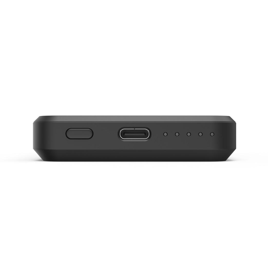 Външна безжична батерия HAMA "MagPower4", 5000 mAh, за Apple MagSafe