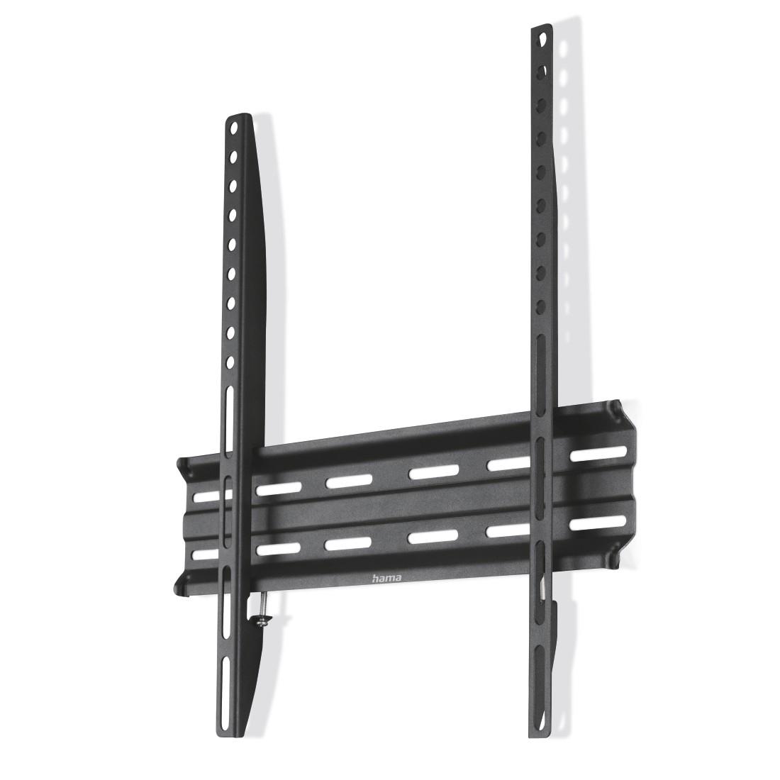 Metal stand / holder / TV, FIX, black, 165cm, 65", 1 star, 400x400
