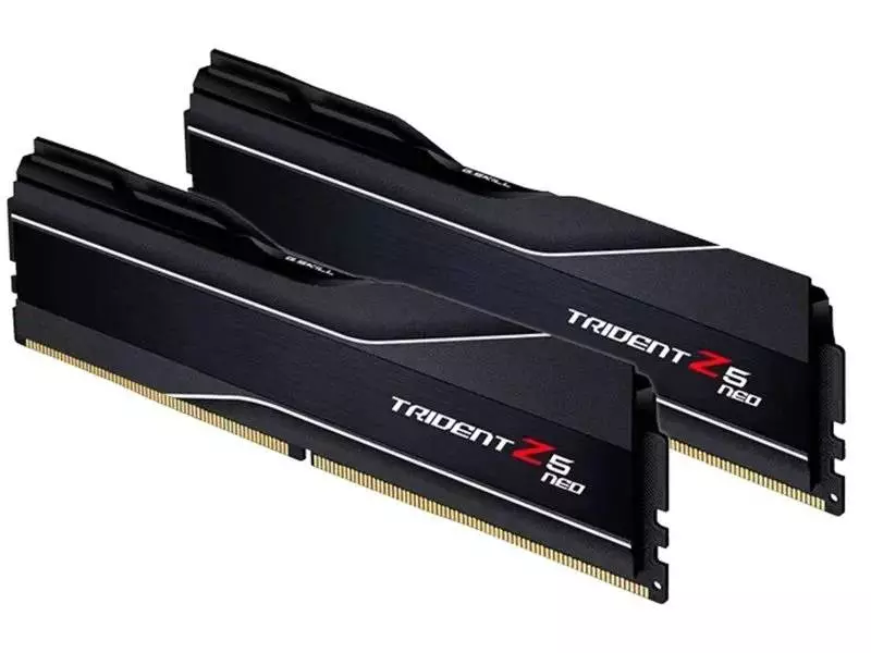 Памет G.SKILL Trident Z5 Neo Black 32GB (2x16GB) DDR5 6000MHz CL30 - F5-6000J3038F16GX2-TZ5N