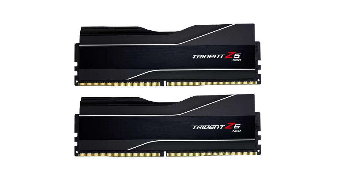 Памет G.SKILL Trident Z5 Neo Black 32GB (2x16GB) DDR5 6000MHz CL30 - F5-6000J3038F16GX2-TZ5N