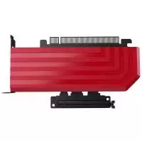Кабел за вертикален монтаж HYTE PCI-E 4.0 x16 200mm, Червено