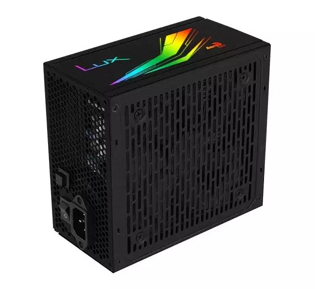 Захранване AeroCool LUX RGB PSU 1000M (1000W) 80 Plus Gold, Semi-Modular - ACPG-LMK0AEC.11