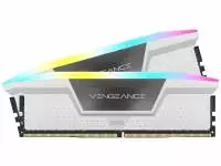 Памет Corsair Vengeance White RGB 32GB (2x16GB) DDR5 5600MHz CL40 XMP - CMH32GX5M2B5600C40W