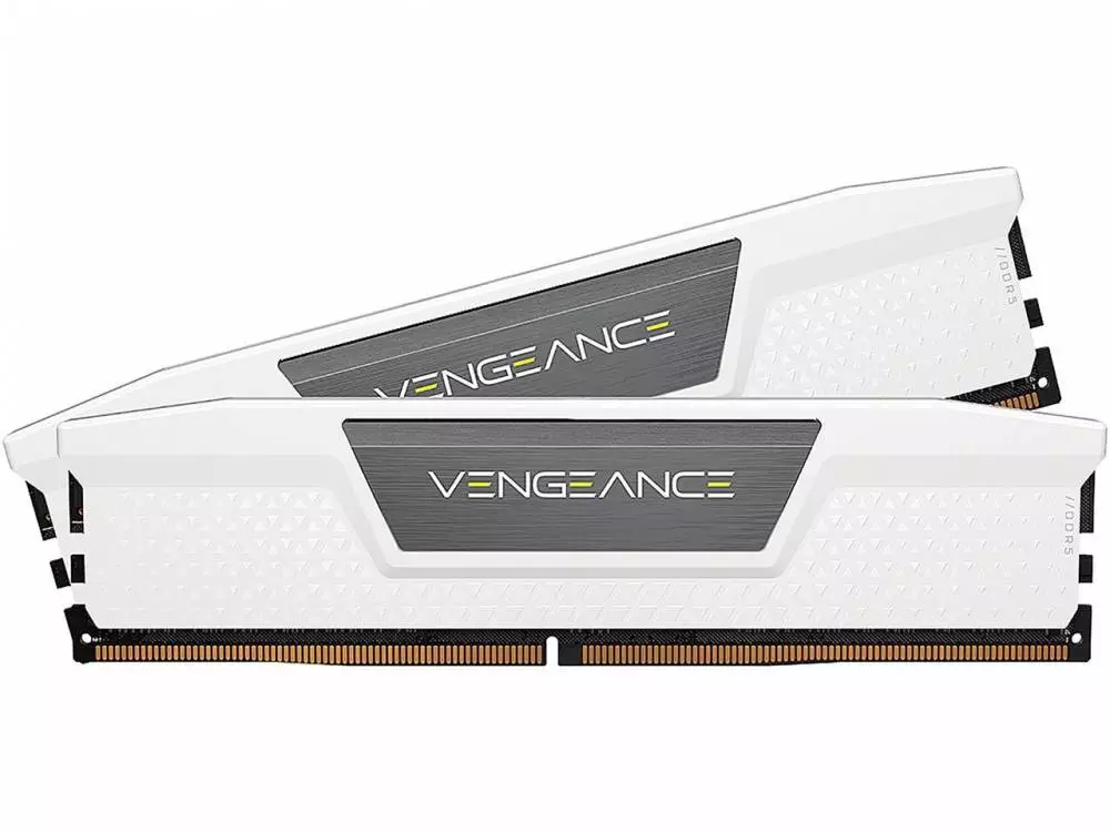 Памет Corsair Vengeance White 32GB (2x16GB) DDR5 6000MHz CL36 XMP - CMK32GX5M2E6000C36W